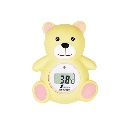 73098 風呂用デジタル温度計 Bクマ