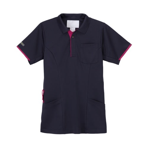 ニットシャツ ネイビーP L JD−31