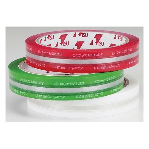 PET ハンドカットテープ(8巻入)グリ