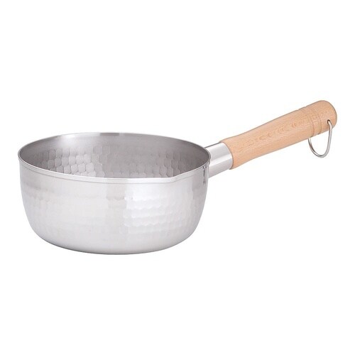 AYK49018打出雪平鍋両口18cm