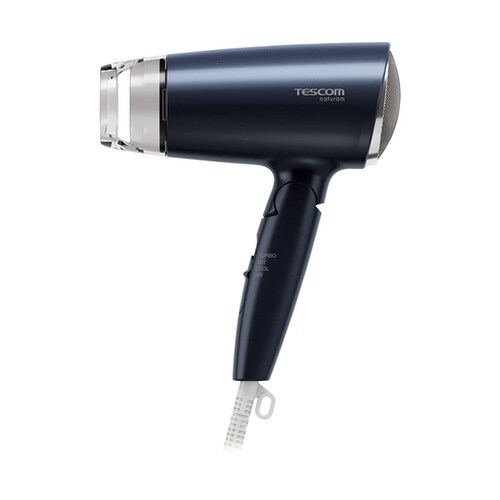 マイナスイオン ヘアードライヤー ネイビ