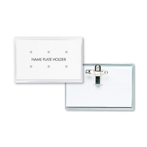 ソフト名札 名刺サイズ 両用クリップ 5