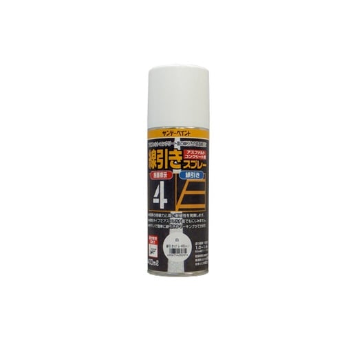 線引きスプレー 白 400ml