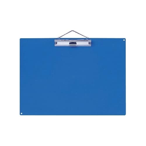 カラー用箋挟 ヨコ型 A3S 青 KB−