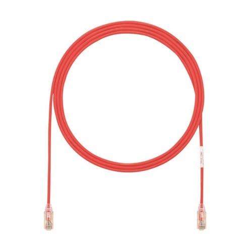 カテゴリ6細径パッチコード 20m 赤