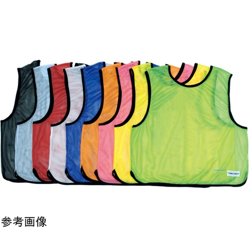 B3595B ベストJr 無地 青