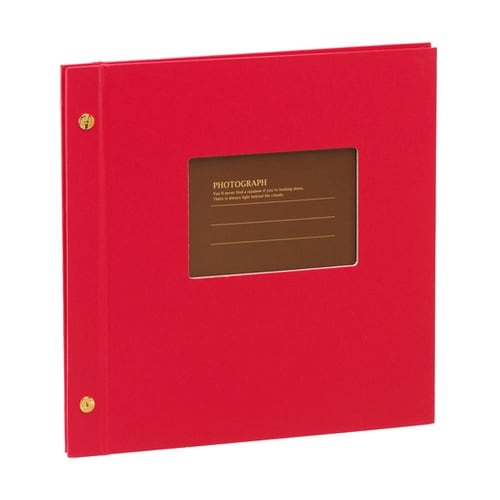 ライトフリーアルバム フレーム M レッ