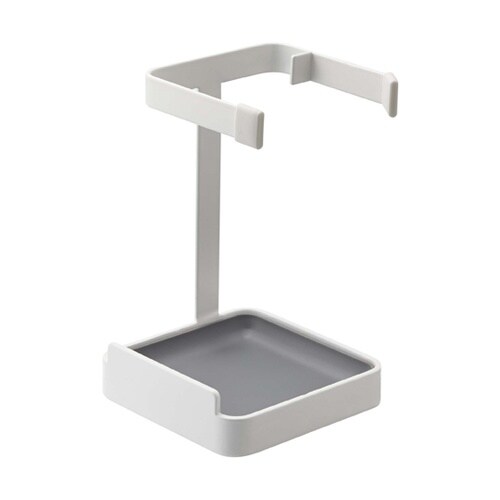 お玉&鍋蓋スタンド プレート ホワイト