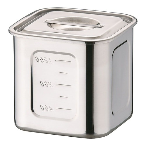 HACCP深型角キッチンポット 12cm