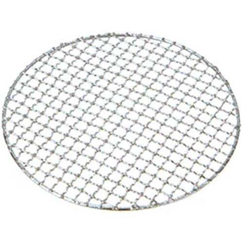 ステンレス太線丸焼網 24cm