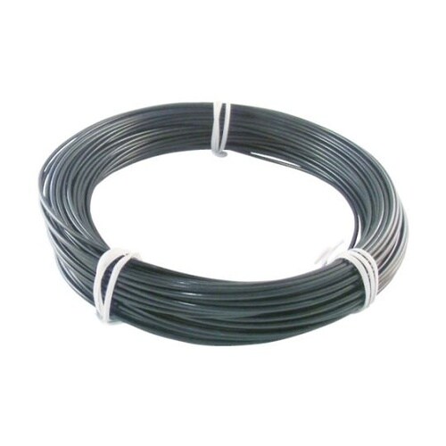 カラー針金 ビニール被覆タイプ ブラック