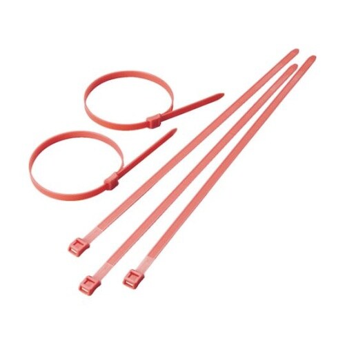 TFCVR255R ケーブルタイ 赤