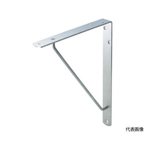 ステンレス棚受 補強バー付 300×25