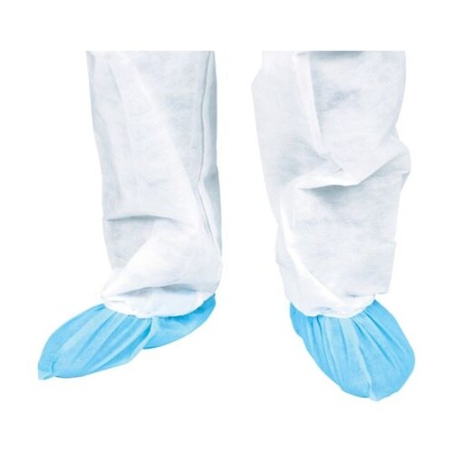 TSC400B シューズカバー50足 青