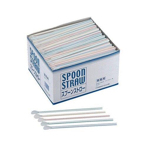 521100 4色スプーンストロ500本