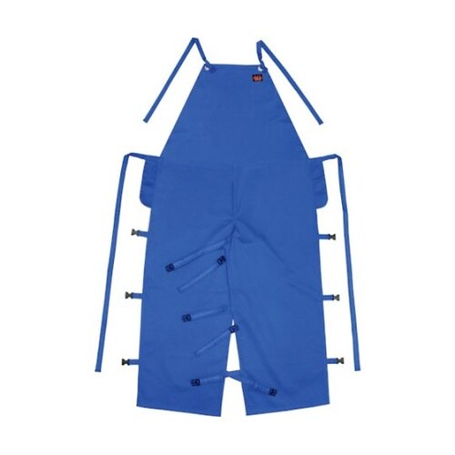 Armatex防炎胸付前掛け(ローハイド