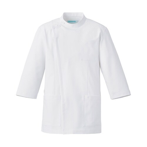 ジャケット七分袖男女兼用 ホワイト S