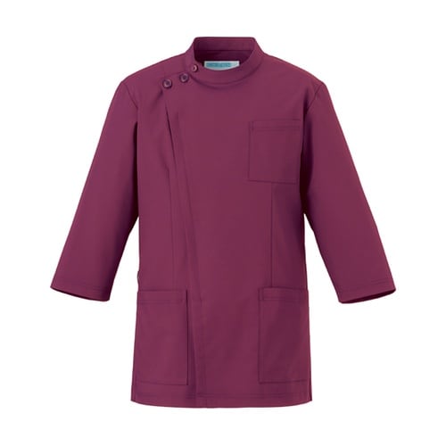 ジャケット七分袖男女兼用 ワイン 4L