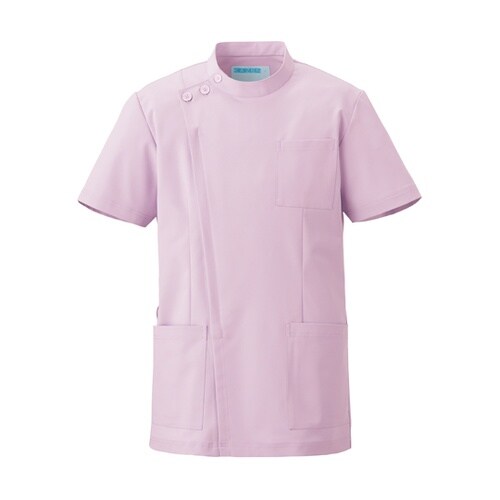 ジャケット半袖男女兼用 ピンク S 76