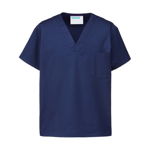 スクラブ(男女兼用)ネイビー S REP