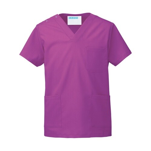 スクラブ(男女兼用)ラズベリー S 13