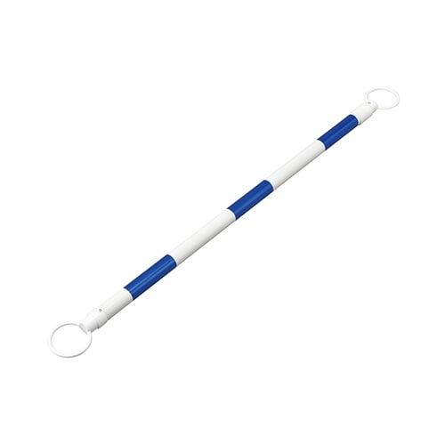 122338 トラ柄コーンバー青反射/白