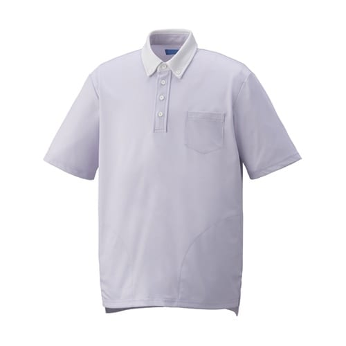 ニットシャツ ラベンダー 4L KZN2