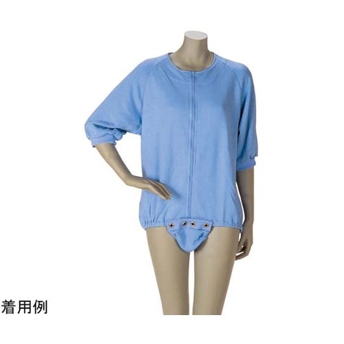 105603 ボディースーツ 水色 M