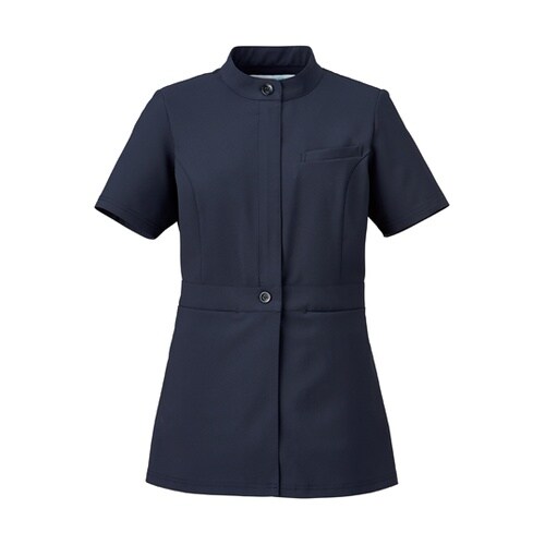 レディスジャケット半袖 ネイビー S K