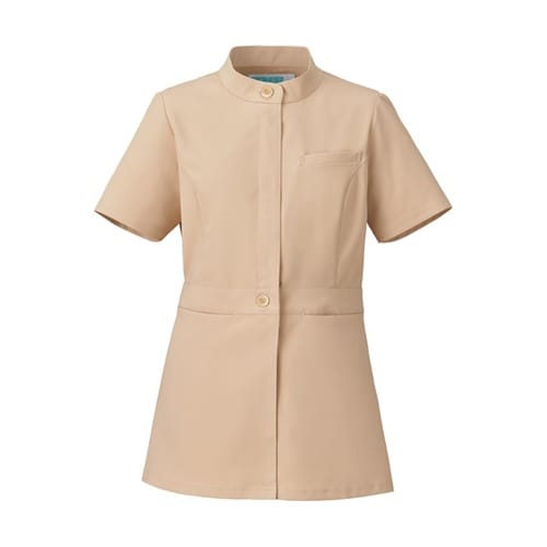 レディスジャケット半袖 ベージュ 3L