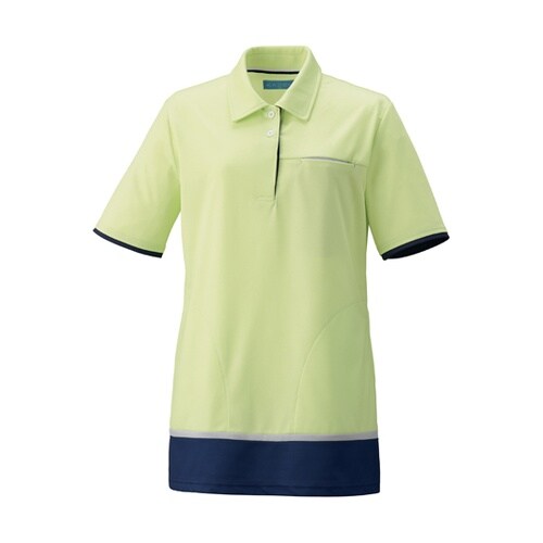 レディスニットシャツ(チュニック)イエロ