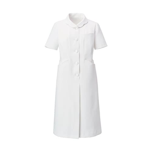 ワンピース半袖 ホワイト 7号 YW11