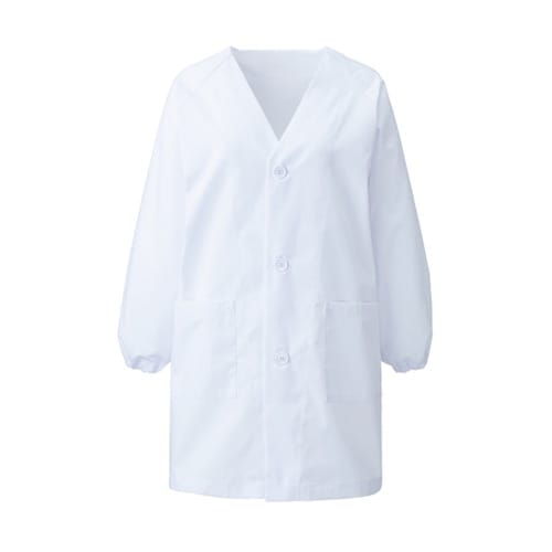 給食衣シングル・ラグラン型 ホワイト 7