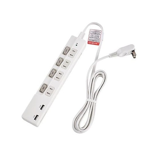 100V/14Ax2m テーブルタップ(