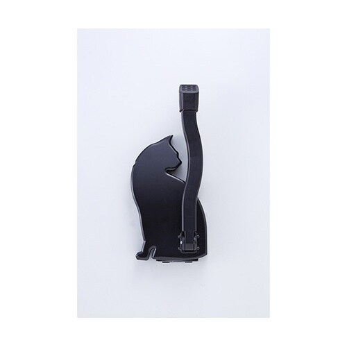 ドアストッパーねこ ブラック AKS−0