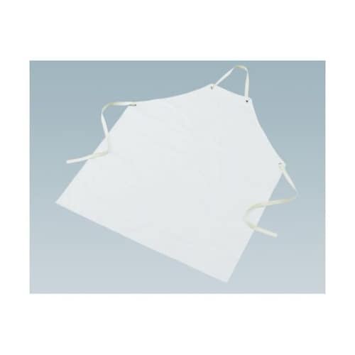 TVLMKW 抗菌ビニロン前掛胸当 白