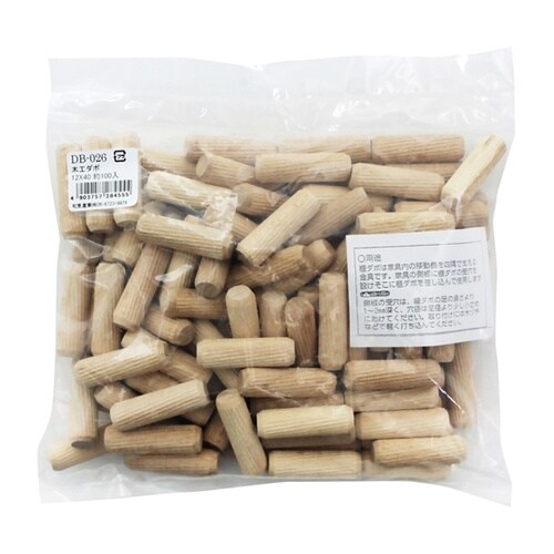 木工ダボ 12×40mm 100本入 D