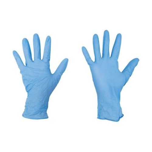 MJNSS MJニトリルグローブ青PF