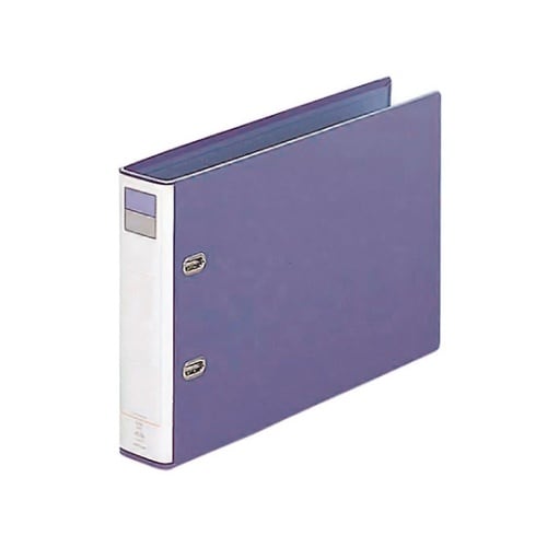 D型リングファイル ブルーバイオレット