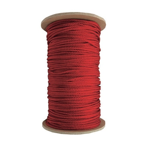 PAR8007 江戸打ち紐 赤 約3mm
