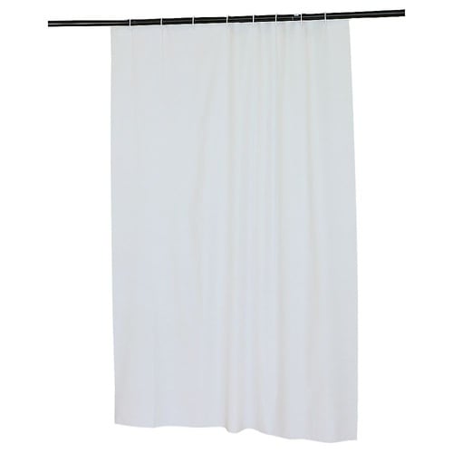 シャワーカーテン ホワイト 130×17