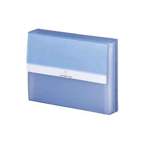 G5601ドキュメントケース14ライト青