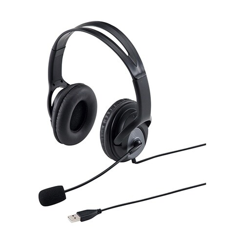 MM−HSUSB17BK ヘッドセット