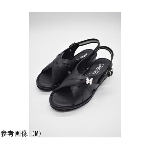 消臭クロスサンダル ブラック L 760