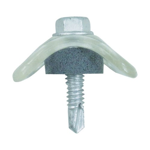 波板取付ビス 鉄下地用 5X25 クリア