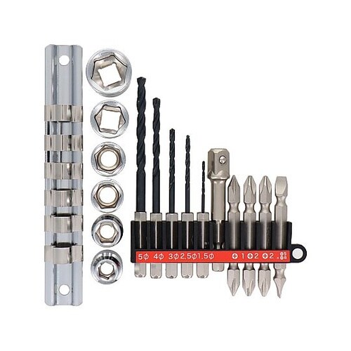 DT4B 17pcsビットソケットセット