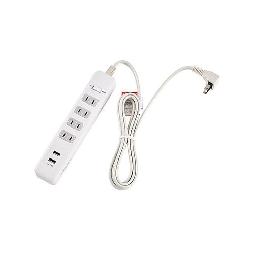 AC100V/14Ax2mタップ(4口/