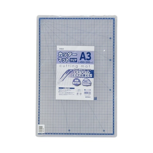 1068273 カッターマットクリアA3