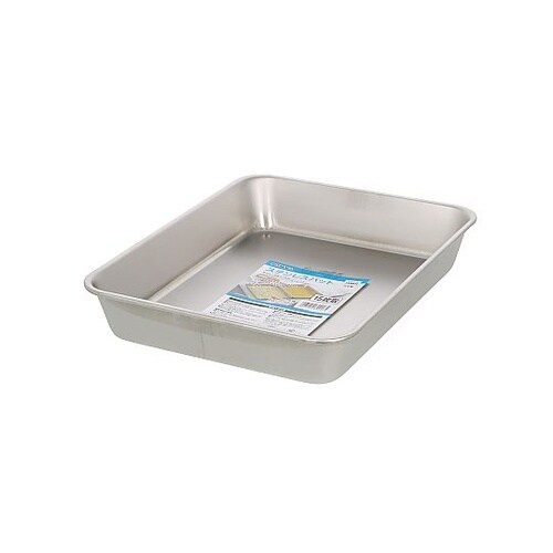 ステンレス角バット つや消し 15枚取