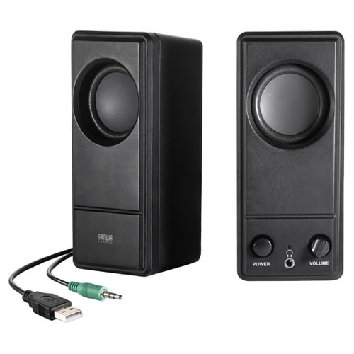 USB電源PCスピーカー MM−SPL1